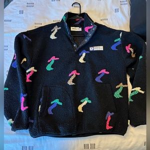 Parks Project - Dancing Shrooms Trail Fleece Pullover